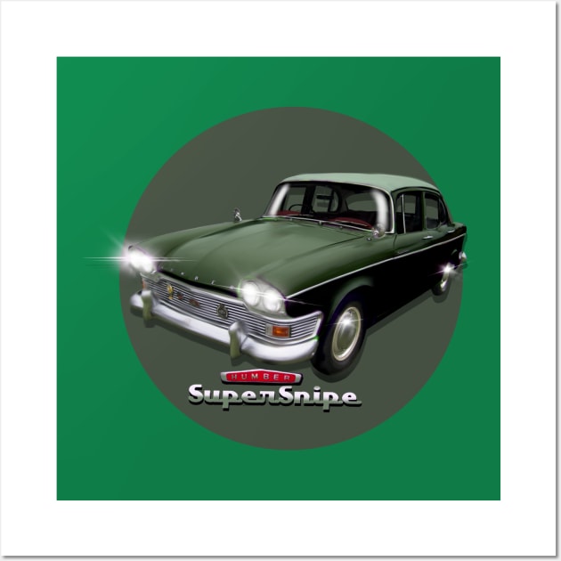 Legendary Car The Humber Super Snipe Wall Art by MotorManiac